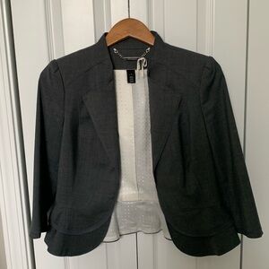 WHBM cropped suit jacket / blazer.  Women’s size 6.